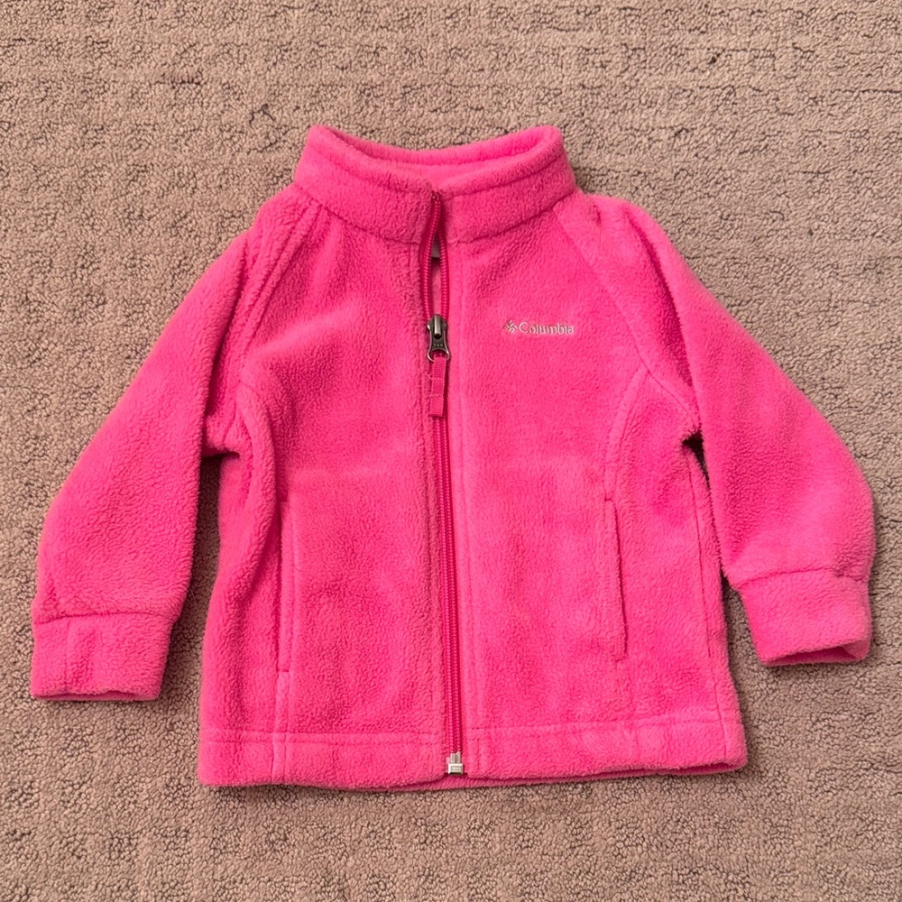 Pink Columbia Jacket Size 6-12 Months